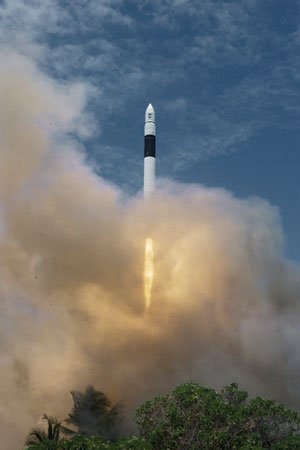 Запуск ракеты Falcon 1
